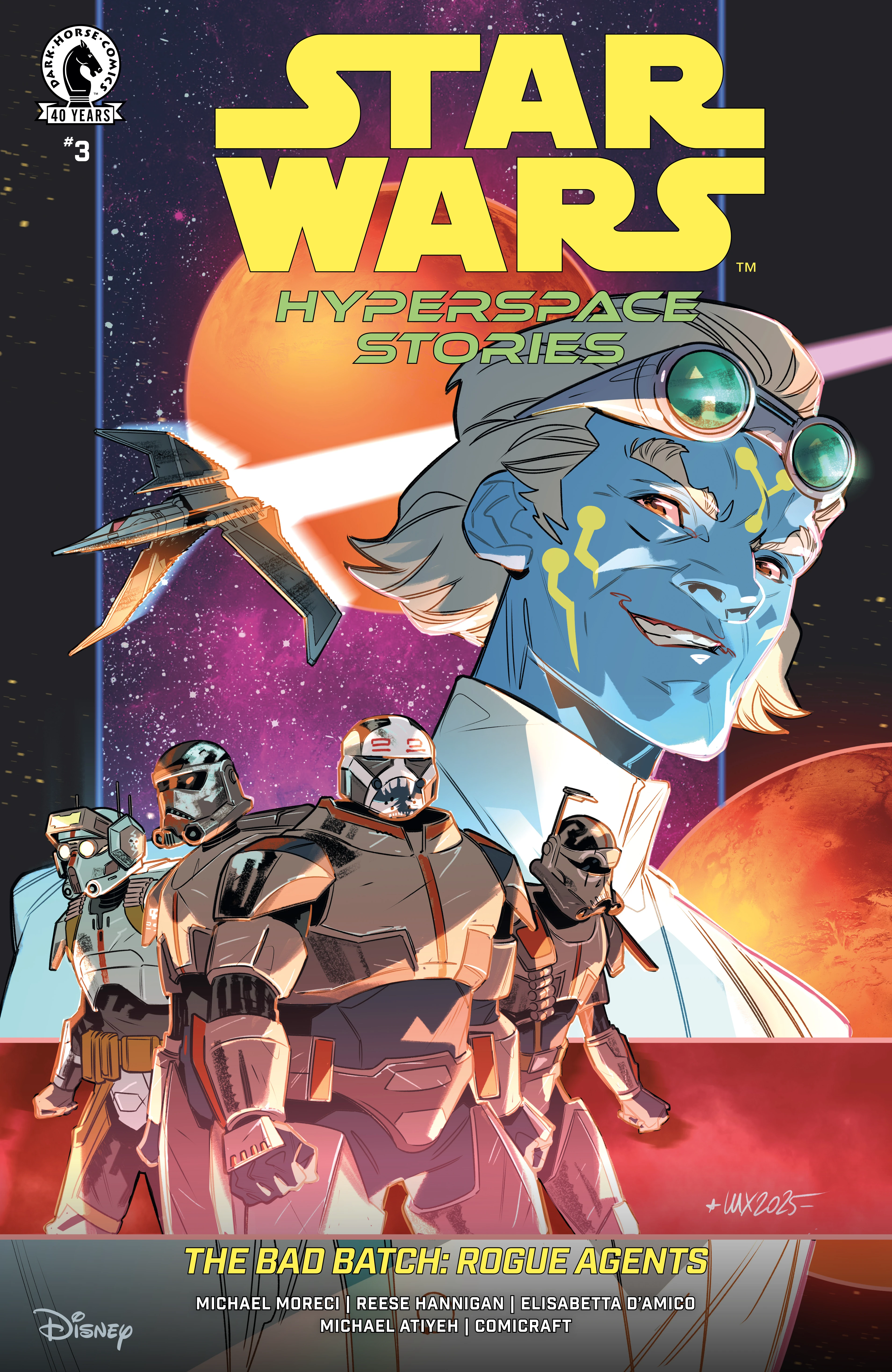 Star Wars: Hyperspace Stories: The Bad Batch--Rogue Agents #3 (Dark Horse, 2026 — Cover A) cover